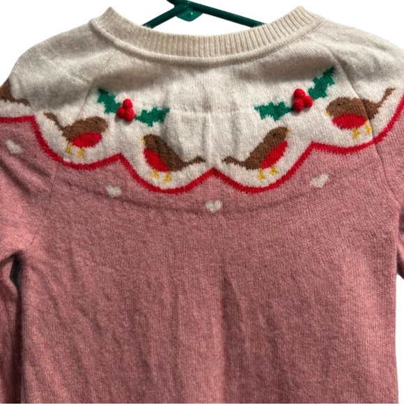 Boden Edie Fair Isle Jumper Sweater, Robin, size XS, Wool, Alpaca mix - Picture 8 of 10